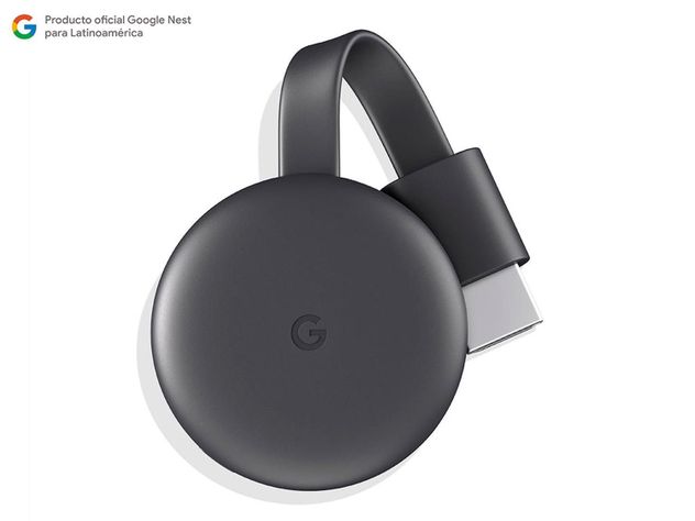 Google Chromecast 3 Negro Versión Chile-1