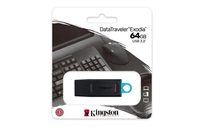 Pendrive Kingston USB 3.2 64GB Exodia-4