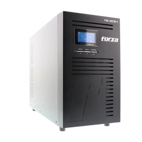 FORZA UPS ONLINE ATLAS FDC-203K-I 3KVA 3000VA 3000W TORRE-2