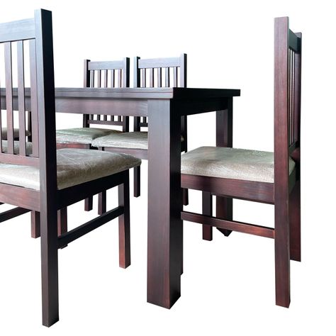 Juego de Comedor Praga 6 Sillas Mesa Rectangular -4