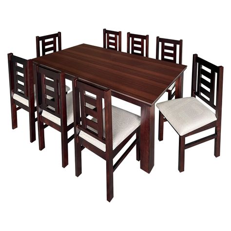 Juego de Comedor Barcelona 8 Sillas Mesa Rectangular -0