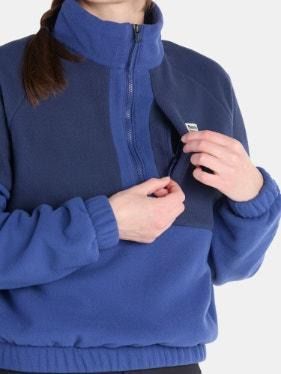 Polar Marmot Mujer Medio Cierre Retro Rocklin MA23928 Azul-3
