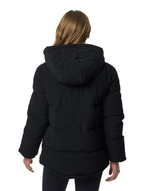Chaqueta Stoked Mujer Flip Hoodie Negro-2