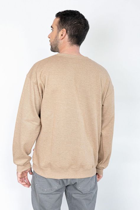 Poleron Andesgear Hombre Pichicuy Beige-1