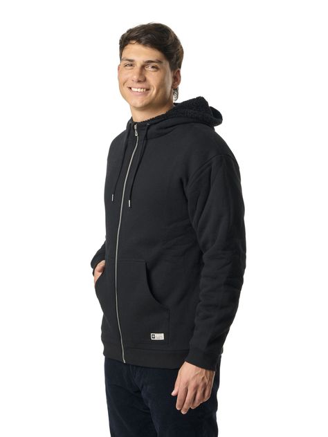 Polerón Kivul Hombre Keto Negro-1