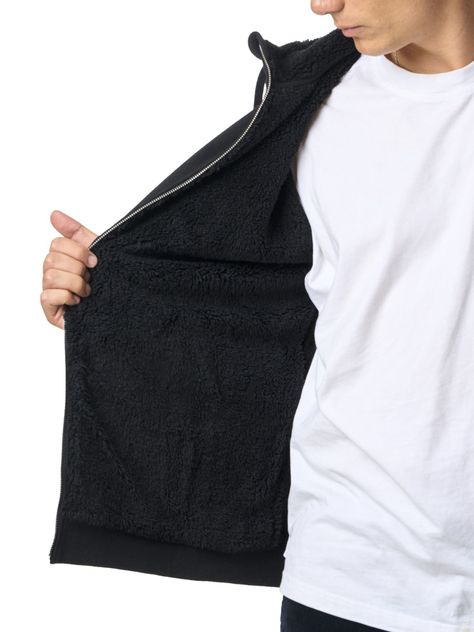 Polerón Kivul Hombre Keto Negro-5