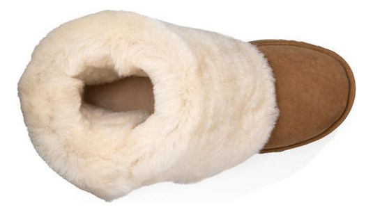 Bota UGG Mujer Bailey Button Triplet Ii Café-4