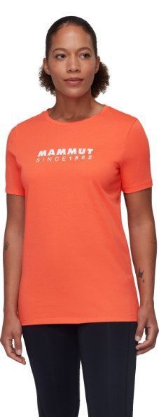 Polera Mammut Mujer Core Logo Naranja-0