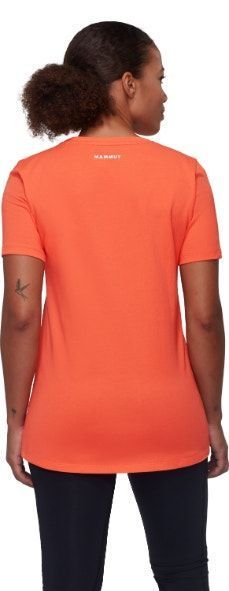 Polera Mammut Mujer Core Logo Naranja-1