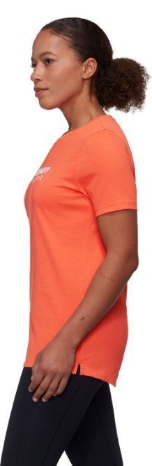 Polera Mammut Mujer Core Logo Naranja-2