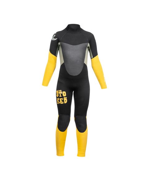 Traje de Surf Stoked Niño G2 5/4 Amarillo-0