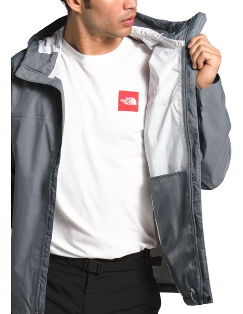Jacket The North Face Hombre Venture 2 Gris-3