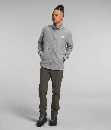 Polar The North Face Hombre Alpine Polartec® 100 Gris-1