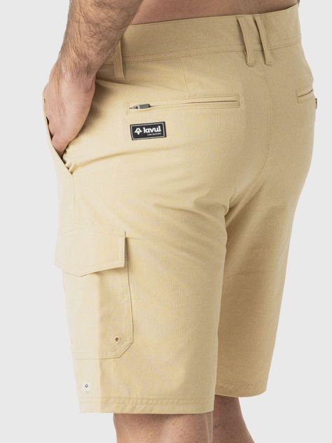 Short Kivül Hombre Hybrid Amarillo-3