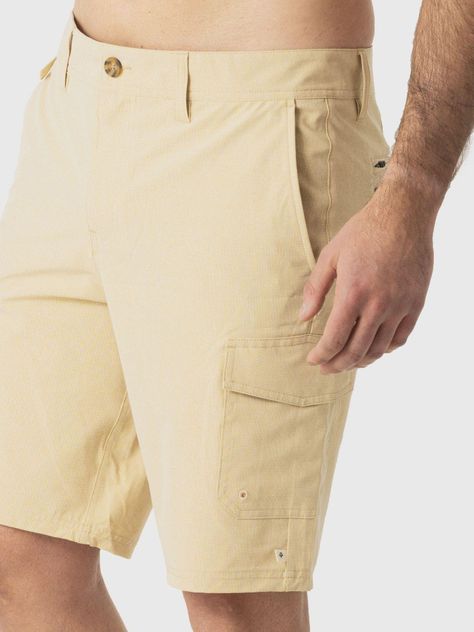 Short Kivül Hombre Hybrid Amarillo-4