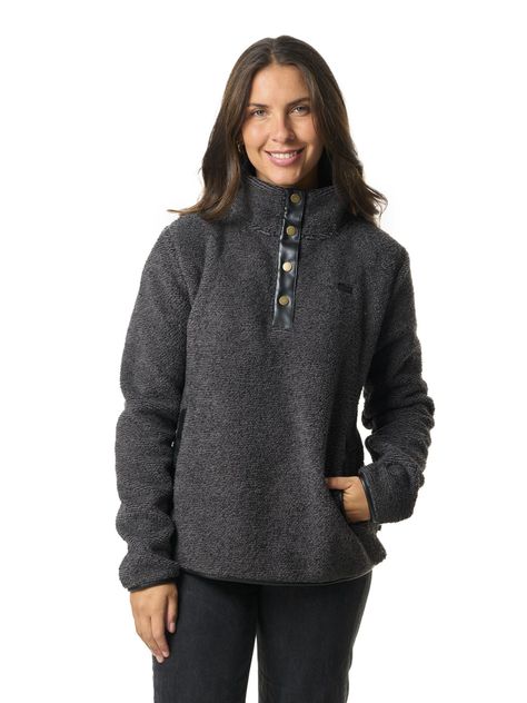 Polar Kivul Mujer Daza Reciclado Negro-0