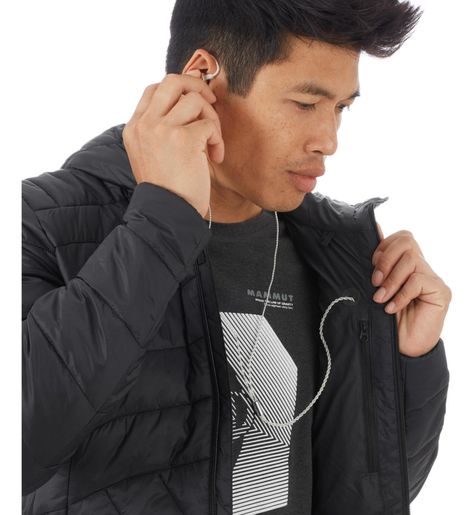 Chaqueta Mammut Hombre Rime In Hooded Jacket Negro-1