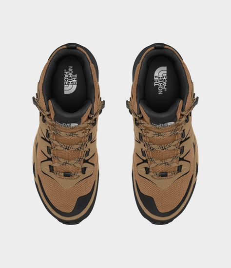Zapato The North Face Hombre Hedgehog 3 Mid Wp Café-1