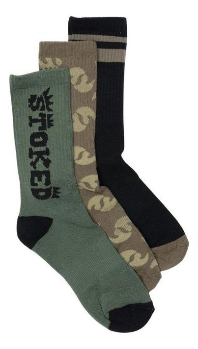 Tripack Stoked Unisex Print Stkd Único color-0