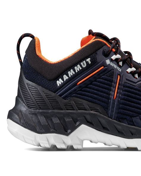 Zapatilla Mammut Mujer Alnasca Knit Iii Low Gtx Negro-5