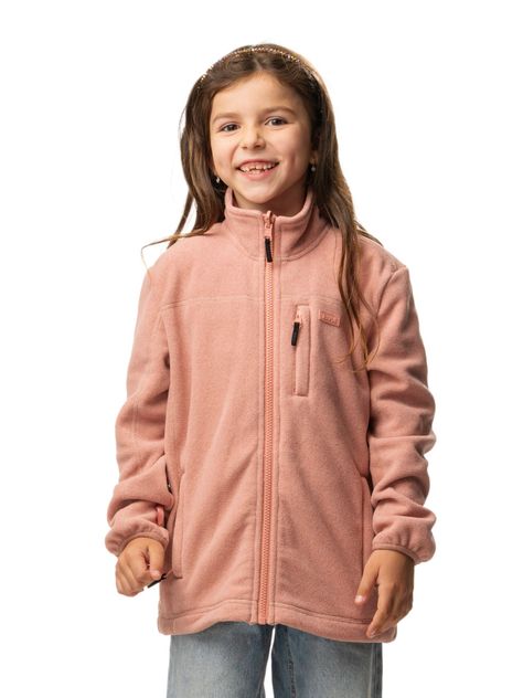 Chaqueta Kivul Niña Siklos Reciclada Rosa-3