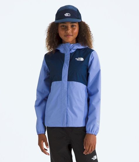 Chaqueta The North Face Niña Impermeable Antora Rain Azul-0
