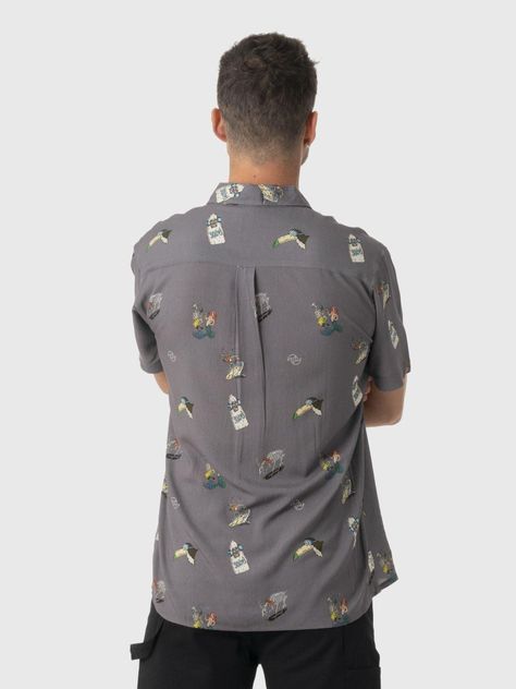 Camisa Stoked Hombre Sokos Gris-2