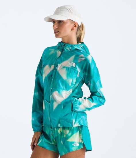 Chaqueta The North Face Mujer Cortaviento Higher Run Wind Azul-0
