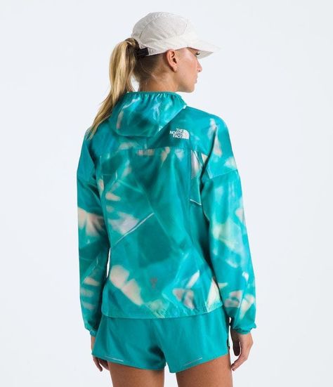 Chaqueta The North Face Mujer Cortaviento Higher Run Wind Azul-1