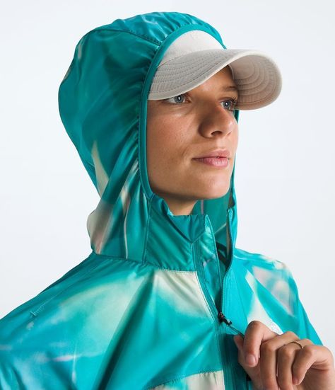 Chaqueta The North Face Mujer Cortaviento Higher Run Wind Azul-2