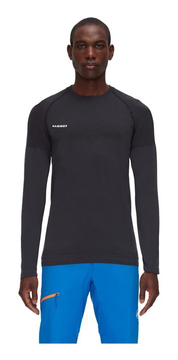 Primera Mammut Hombre Capa Trift Longsleeve Negro-1