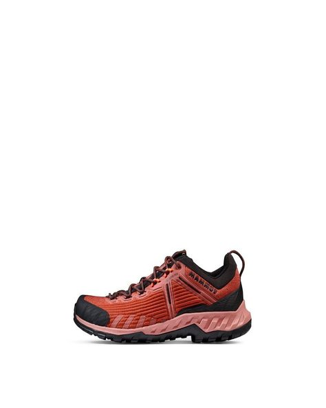 Zapatilla Mammut Mujer Alnasca Knit Iii Low Gtx Rojo-0