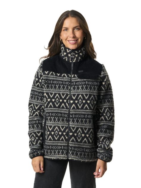Polar Kivul Mujer Mavek Reciclado Negro-0