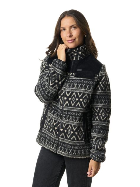 Polar Kivul Mujer Mavek Reciclado Negro-2