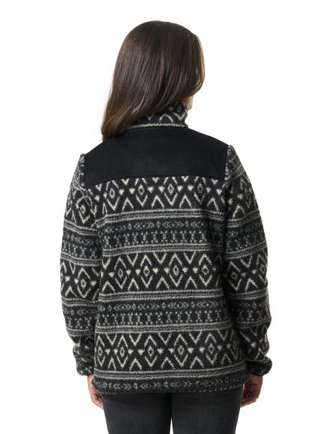 Polar Kivul Mujer Mavek Reciclado Negro-3