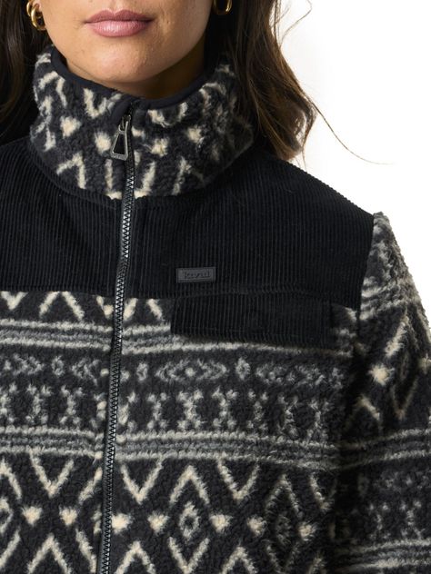 Polar Kivul Mujer Mavek Reciclado Negro-4