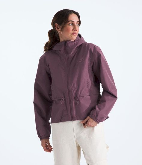 Chaqueta The North Face Mujer Impermeable Daybreak Rain Morado-0