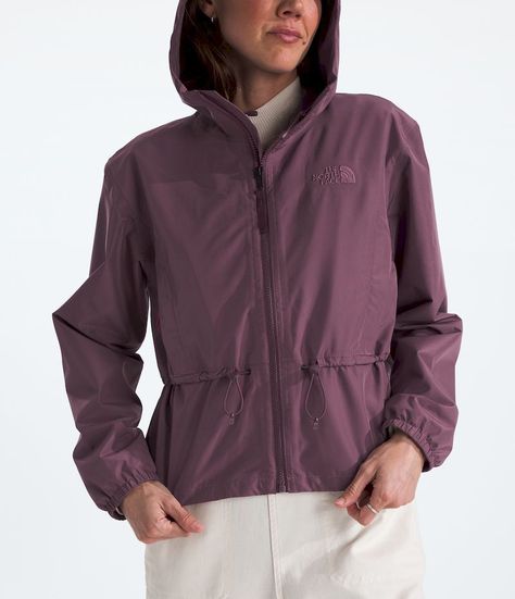 Chaqueta The North Face Mujer Impermeable Daybreak Rain Morado-1