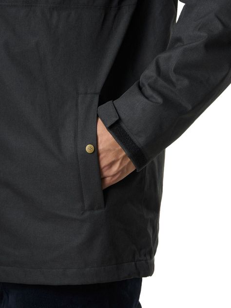 Chaqueta Kivul Hombre Siklos Reciclada Negra con Print-6