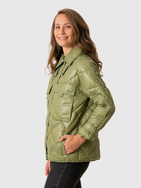Chaqueta Kivül Mujer Manza Verde-1