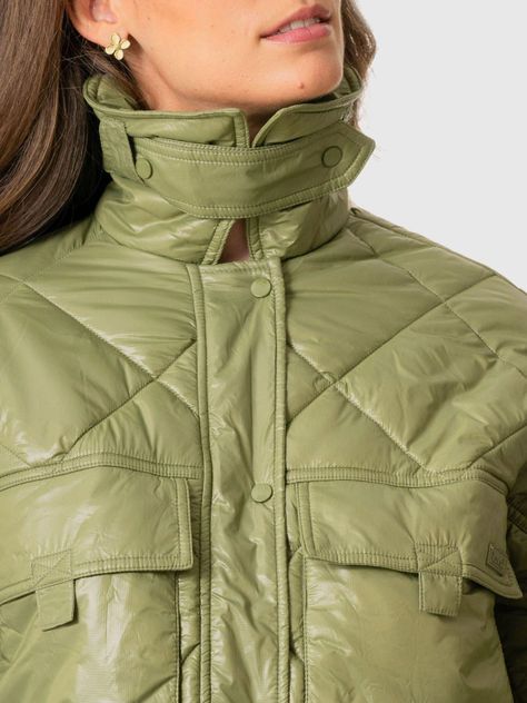 Chaqueta Kivül Mujer Manza Verde-3