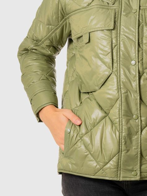 Chaqueta Kivül Mujer Manza Verde-4