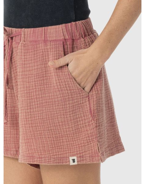Short Stoked Mujer Algas Rosado Rosado-3