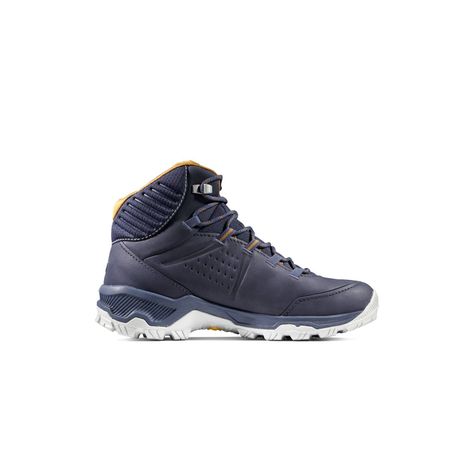 Zapato Mujer Mammut Nova Iv Mid Gtx Azul-1