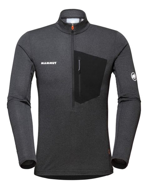 Polar Mammut Hombre Ultralight Aenergy Light Half Zip Gris-1