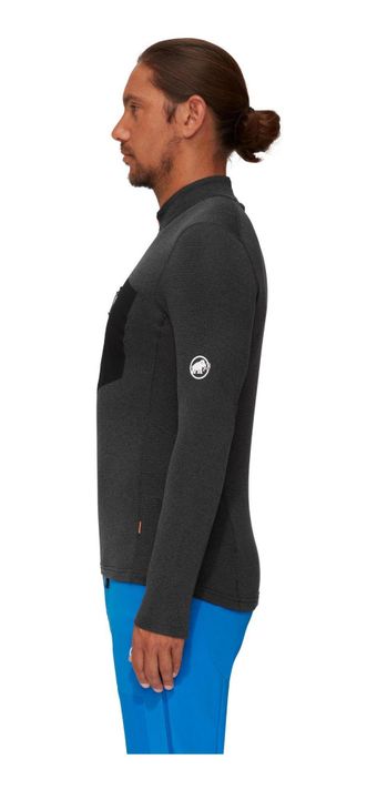 Polar Mammut Hombre Ultralight Aenergy Light Half Zip Gris-3