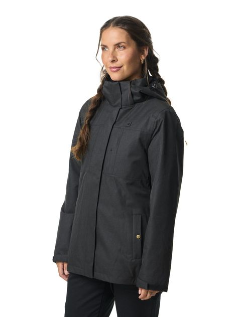 Chaqueta Kivul Mujer Siklos Reciclada Negra con Print-4