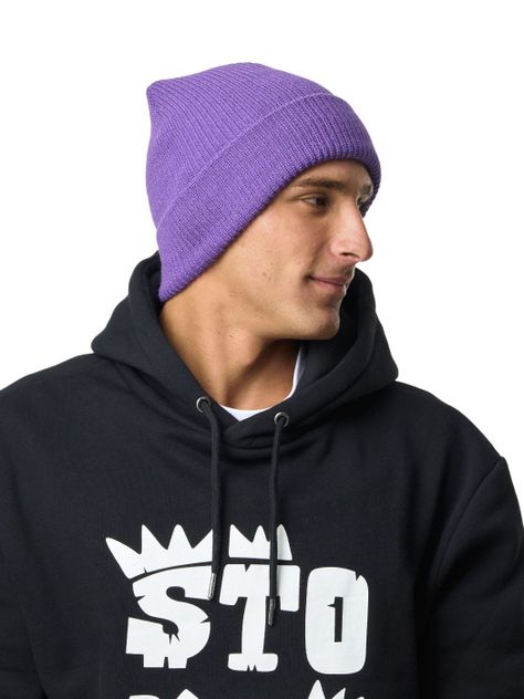 Gorro Stoked Unisex Beanie New Bay Morado-4