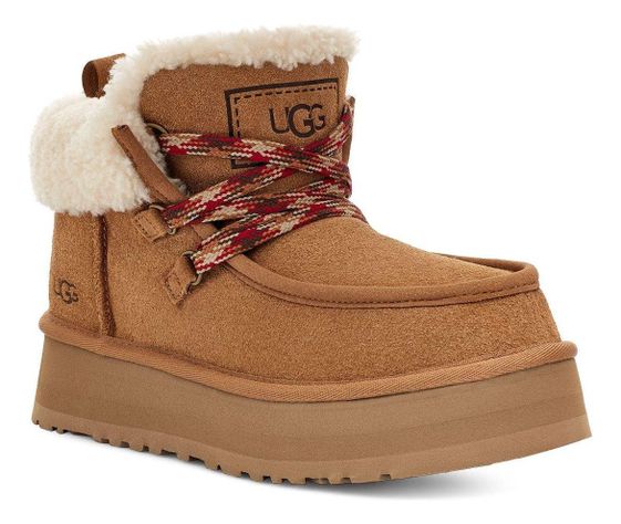 Bota UGG Mujer Funkarra Cabin Cuff Café-1