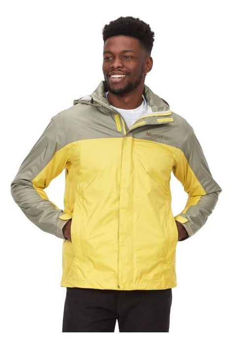 Chaqueta Marmot Hombre Impermeable Precip Eco MA22472 Amarillo-0